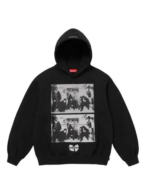 x Wu-Tang Clan graphic-print hoodie by SUPREME