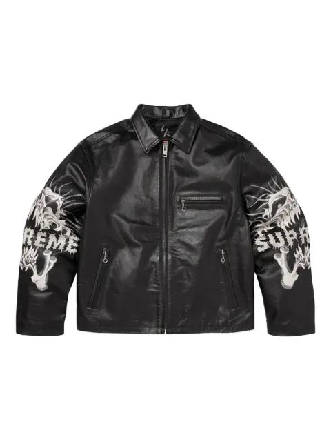 x Yohji Yamamoto leather jacket by SUPREME