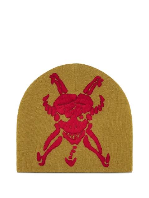 x Y's skull beanie hat by SUPREME