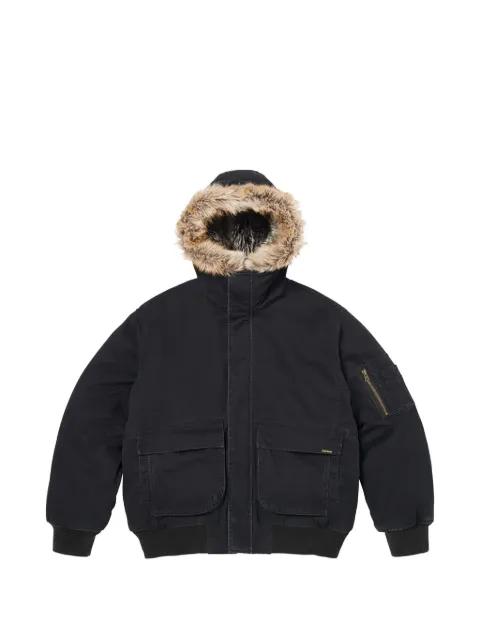 zip-up hoodied jacket by SUPREME