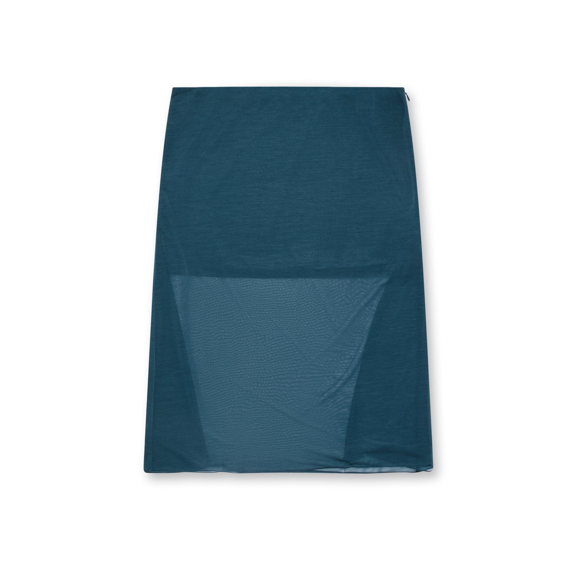 Supriya Lele - Women’s Godet Skirt - (Ink Blue) by SUPRIYA LELE