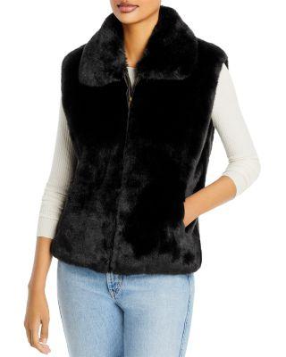 Faux Fur Vest by SURELL