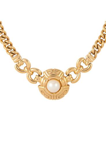 Givenchy faux pearl chunky necklace by SUSAN CAPLAN