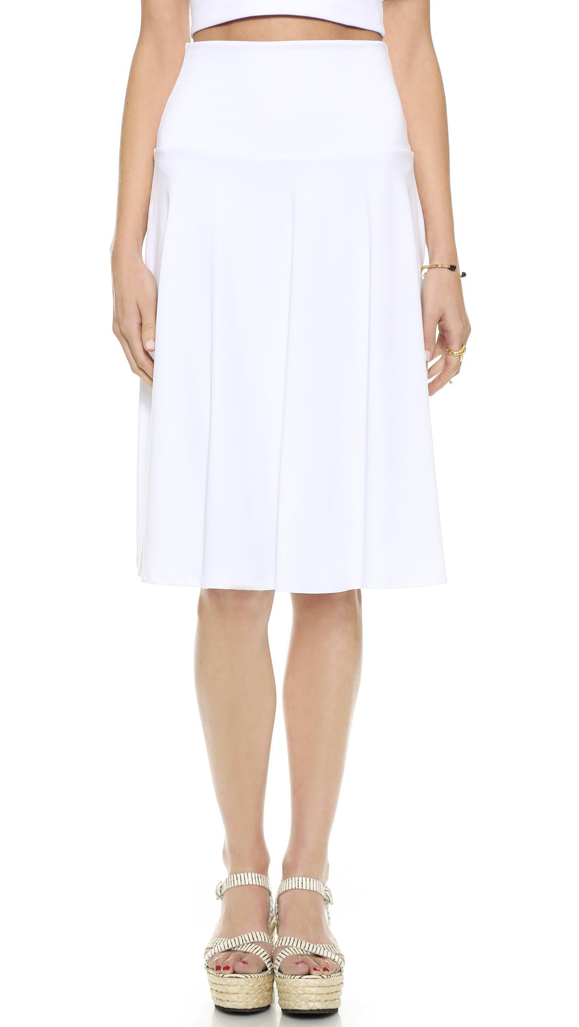 High Waisted Tea Skirt by SUSANA MONACO