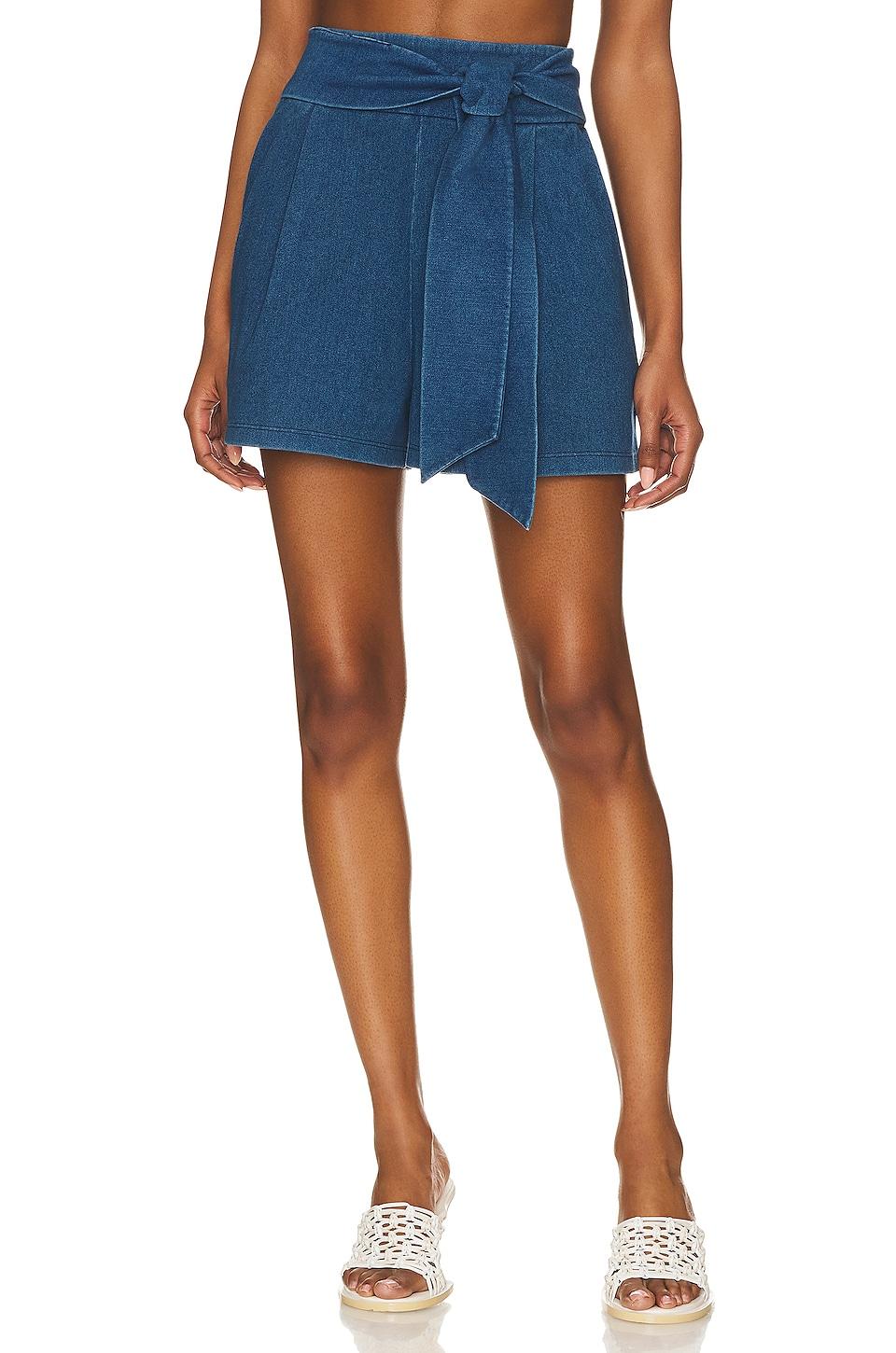 Susana Monaco Stretch Denim Shorts in Blue by SUSANA MONACO