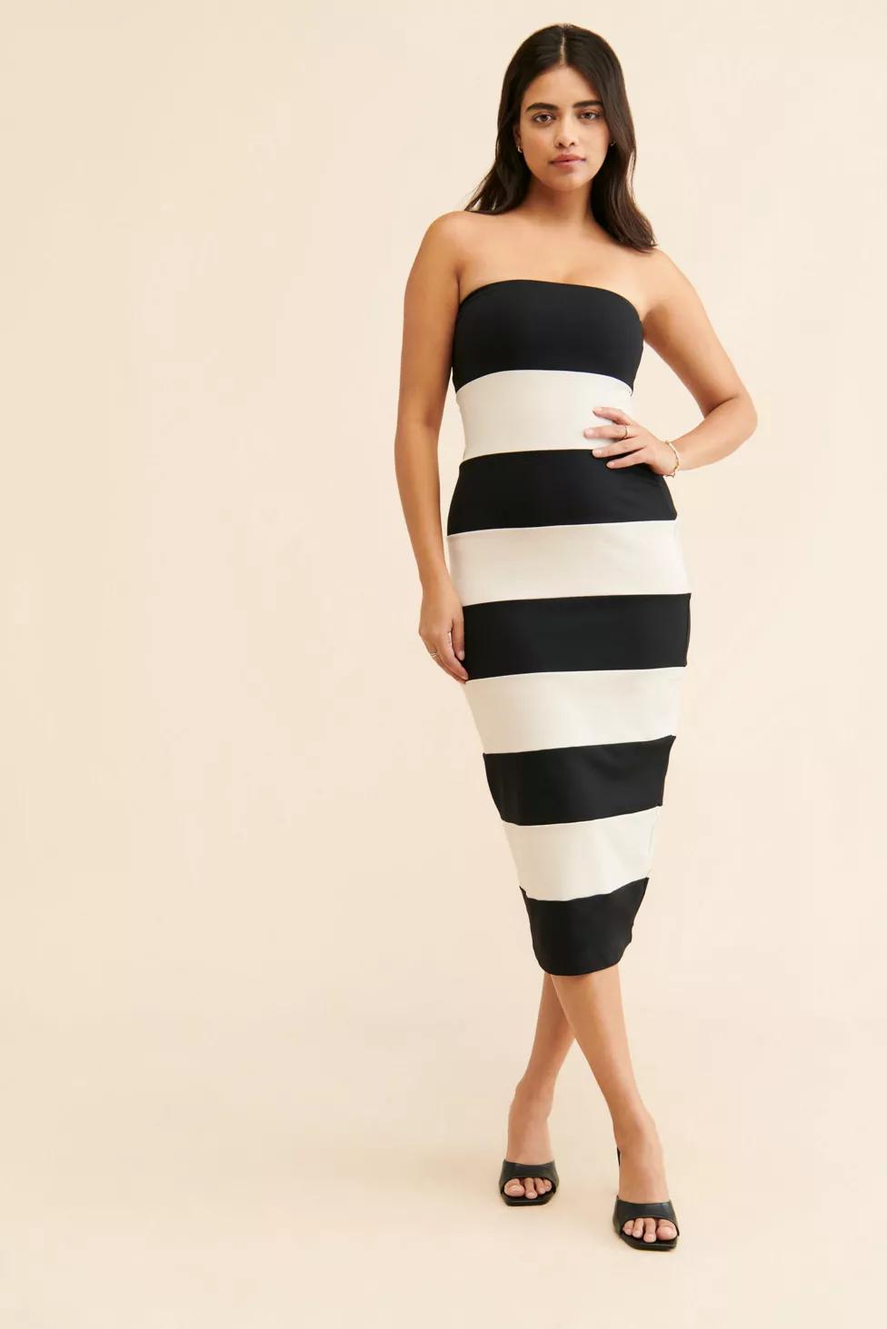 Susana Monaco Stripe Tube Dress by SUSANA MONACO