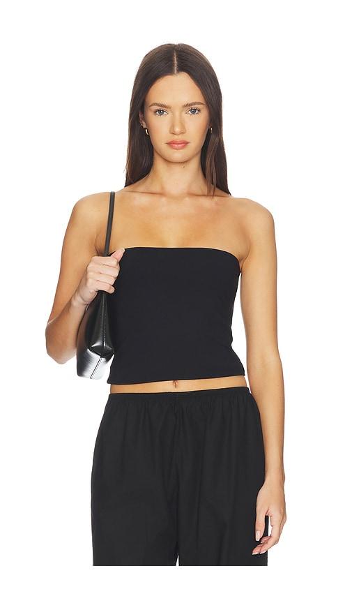 Susana Monaco Tube Top 4 in Black by SUSANA MONACO