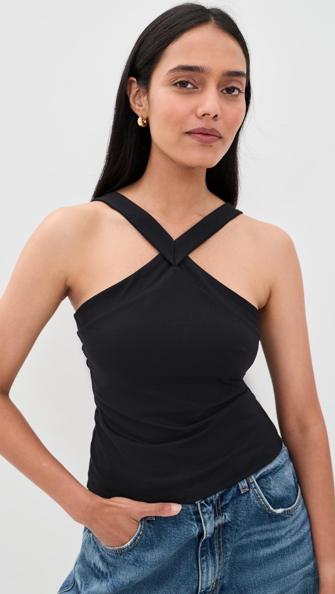 V Center Strap Top by SUSANA MONACO