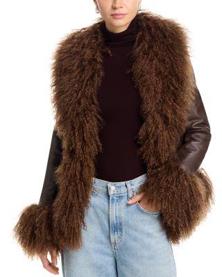 Leather Dorothy Brown Jacket by SUSANNA CHOW