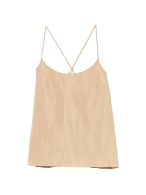 cross-back top by SUSANNE BOMMER