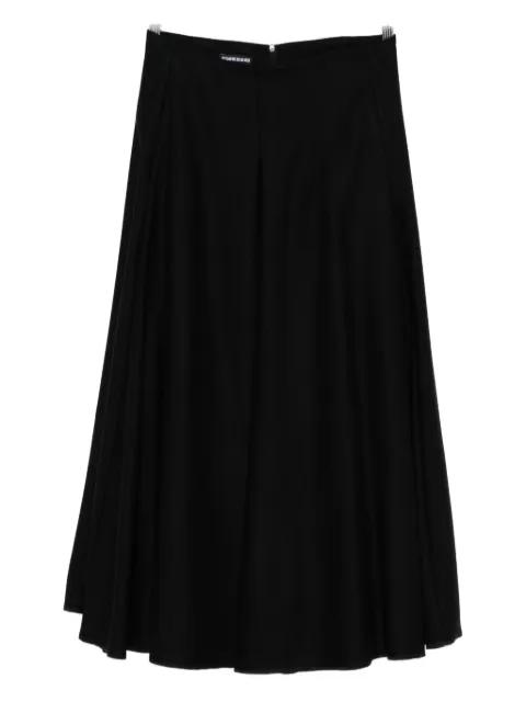 flared midi skirt by SUSANNE BOMMER