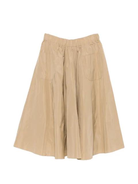 front-pocket midi skirt by SUSANNE BOMMER