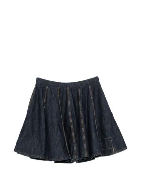 pleated mini skirt by SUSANNE BOMMER