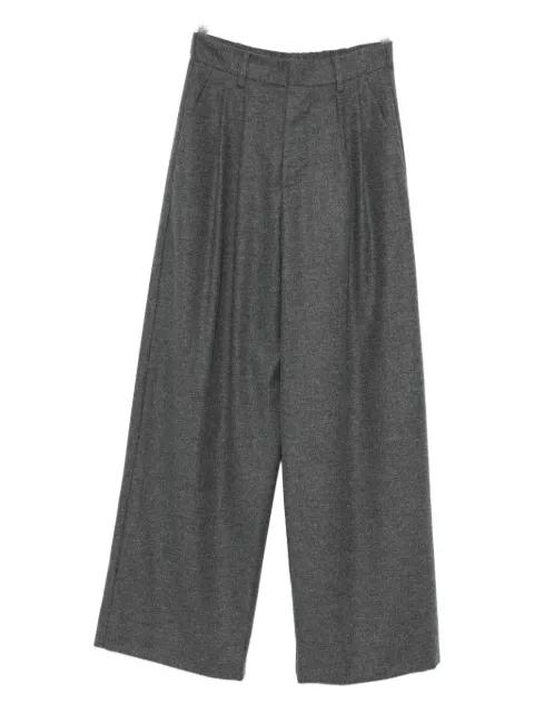 pleated pants by SUSANNE BOMMER