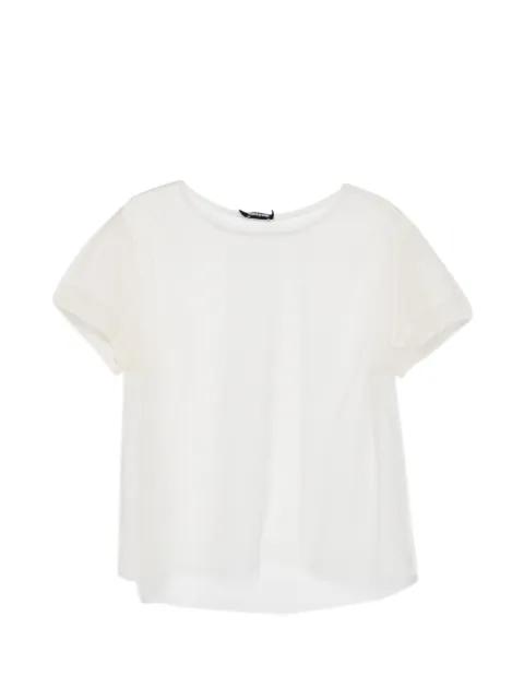 sheer short-sleeve T-shirt by SUSANNE BOMMER