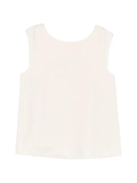 sleeveless A-line top by SUSANNE BOMMER