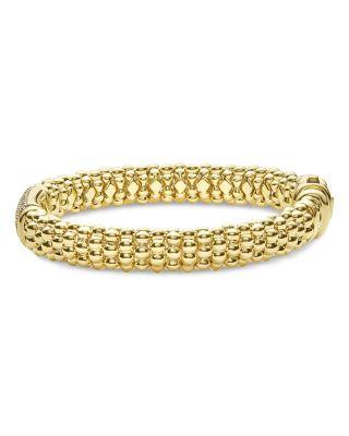 18K Yellow Gold Frenzy Emerald & Diamond Eternity Band by SUZANNE KALAN