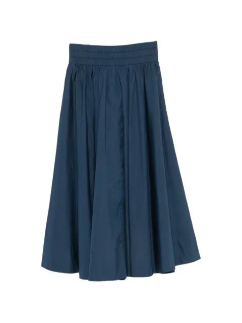 Kyria elasticated-waist gathered midi skirt by SUZIE KONDI