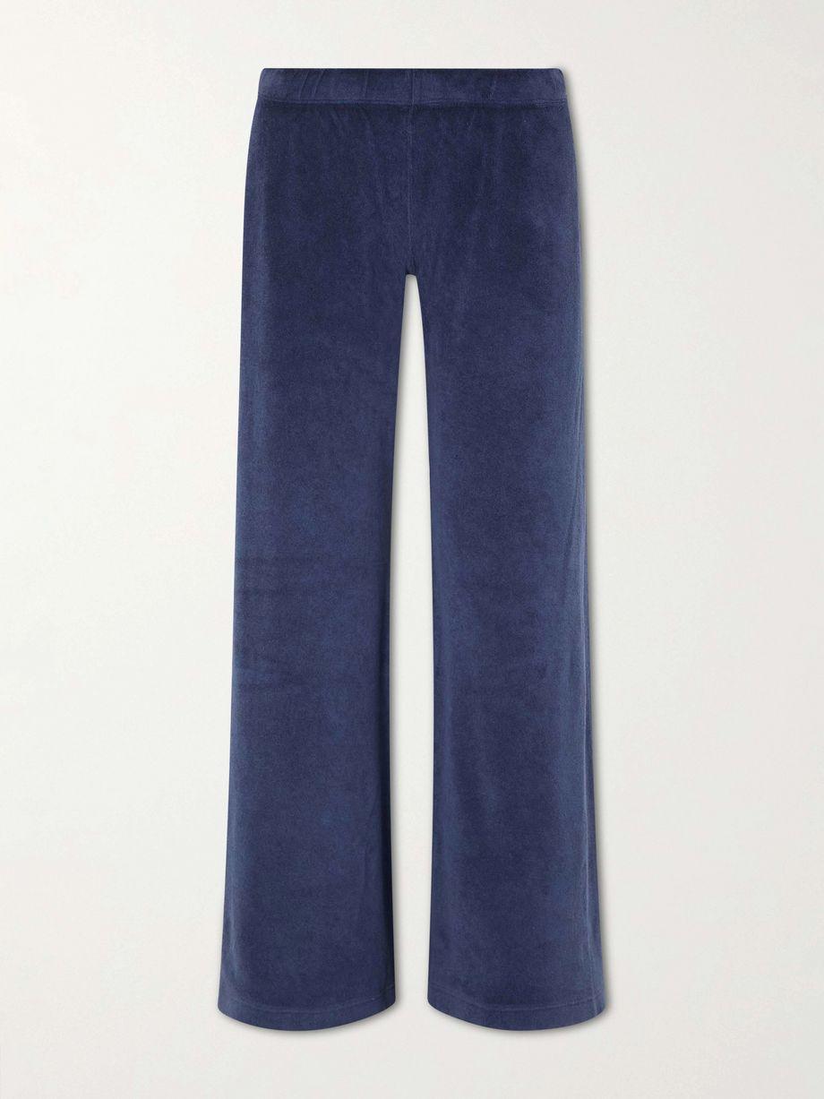 Lito cotton-blend terry wide-leg pants by SUZIE KONDI