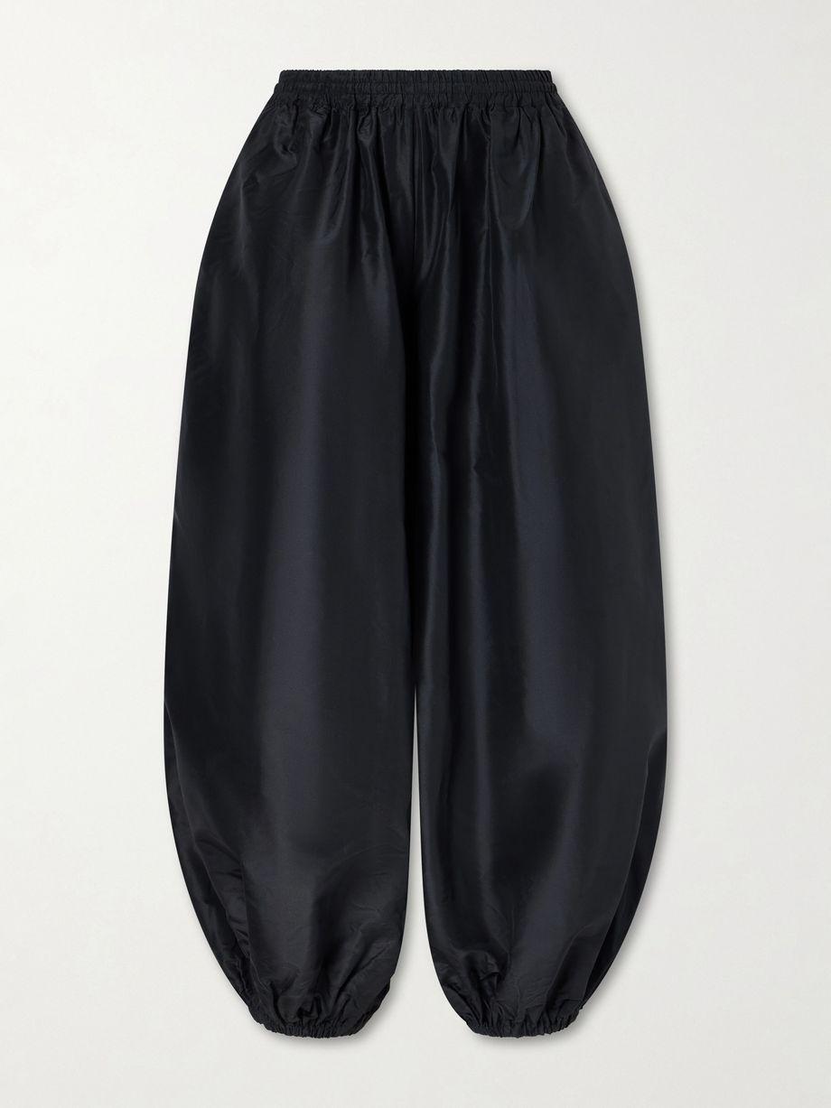 Sofia silk-taffeta wide-leg pants by SUZIE KONDI