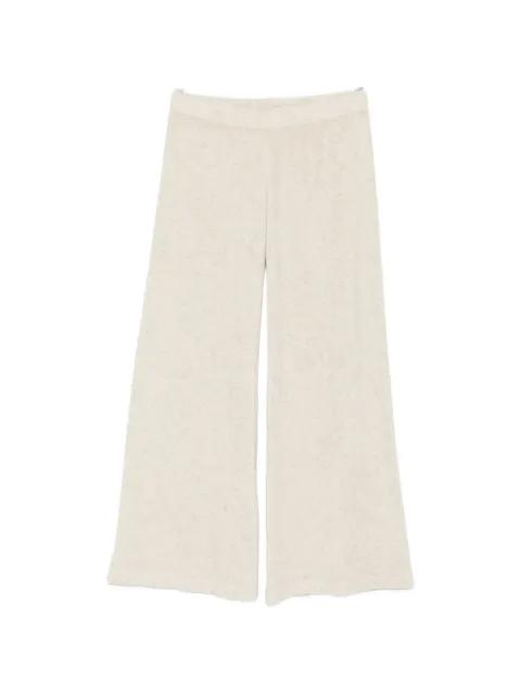 terry-cloth trousers by SUZIE KONDI