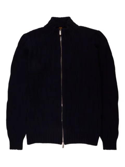 Cable Knit Zip Jacket by SVEVO