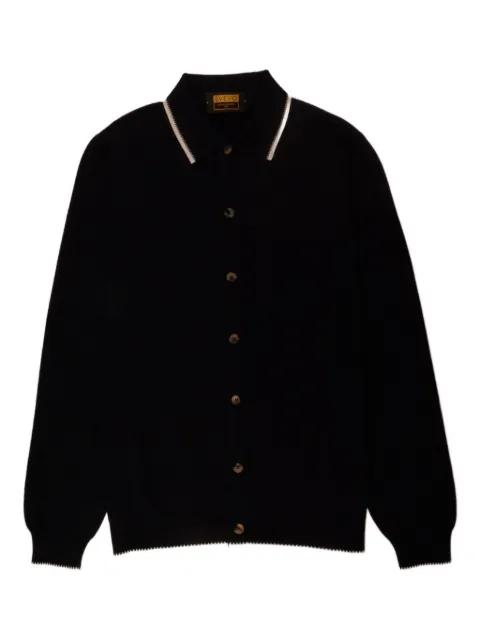 polo-collar cardigan by SVEVO