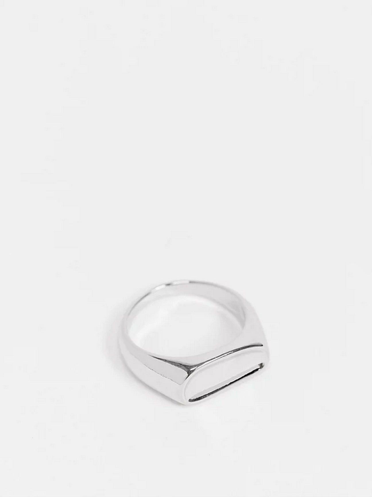 Silver Cut Out Ring by SVNX