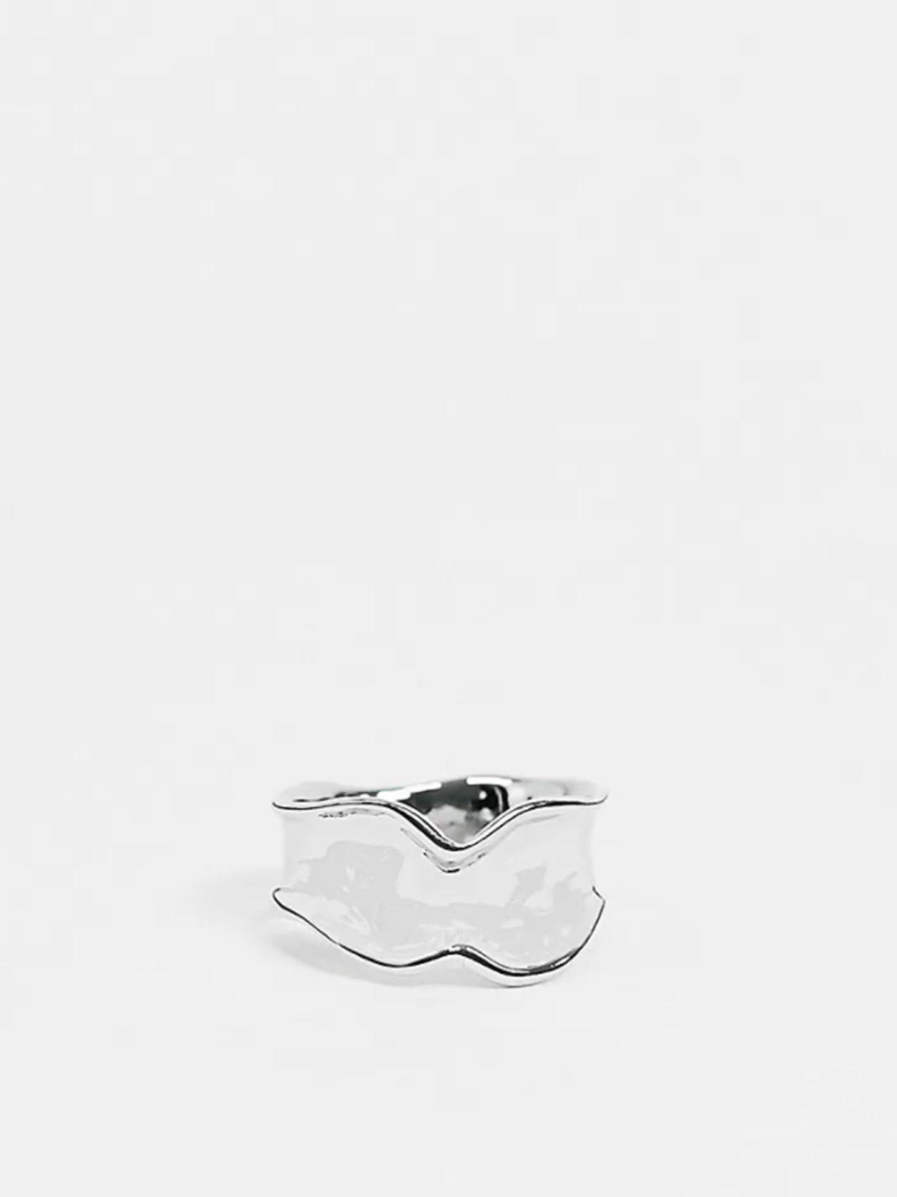 Textured Wide Ring by SVNX