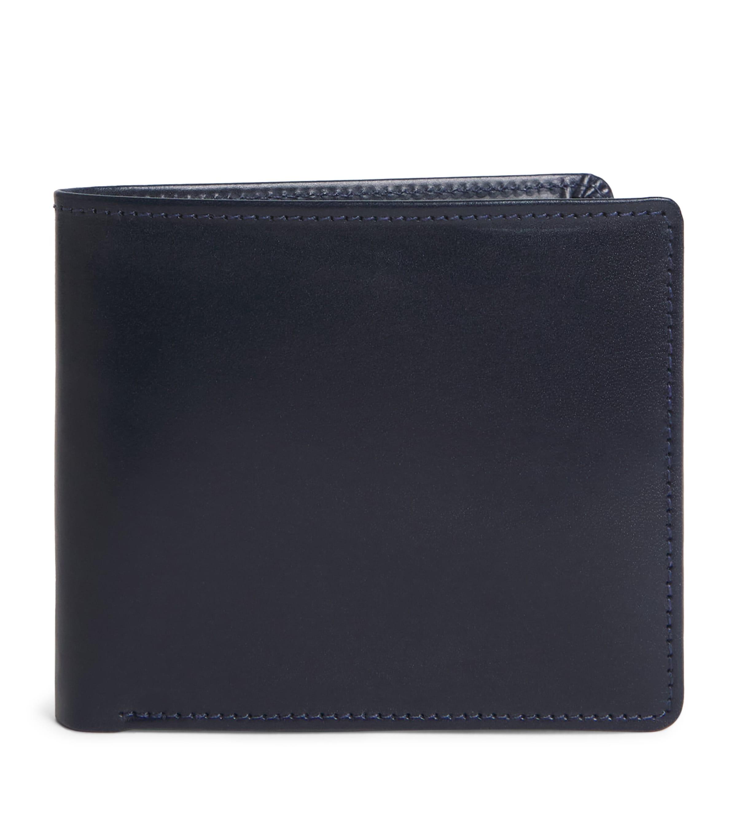 Swaine Leather Compact Bifold Wallet by SWAINE