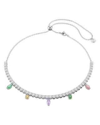 Ariana Grande x Swarovski Cubic Zirconia Tennis Necklace by SWAROVSKI