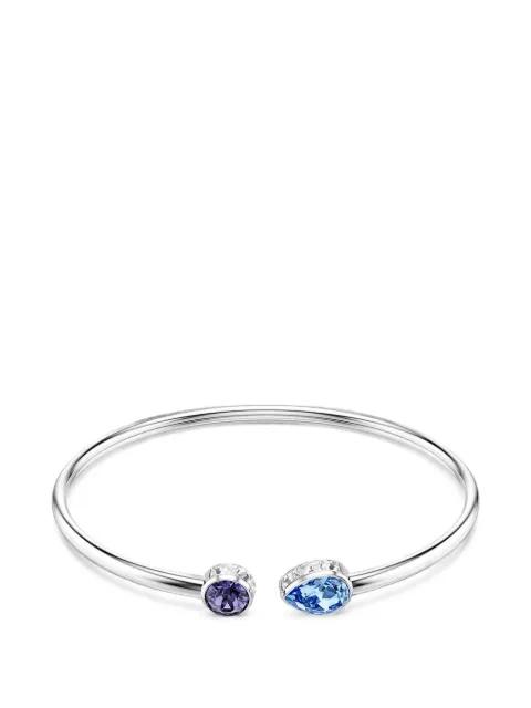 Chroma crystal-embellished open bangle by SWAROVSKI