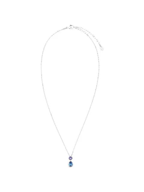 Chroma crystal-pendant cable-link necklace by SWAROVSKI