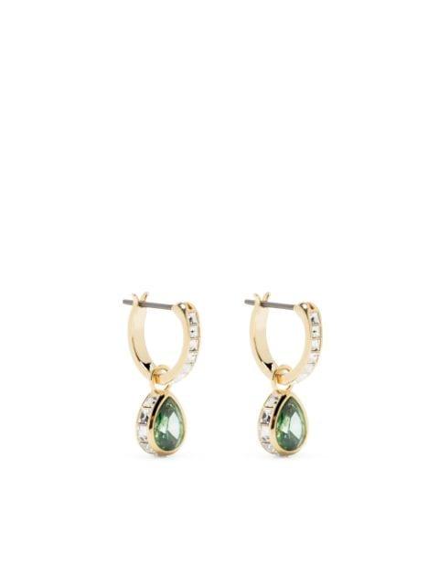 Chroma mini hoop earrings by SWAROVSKI