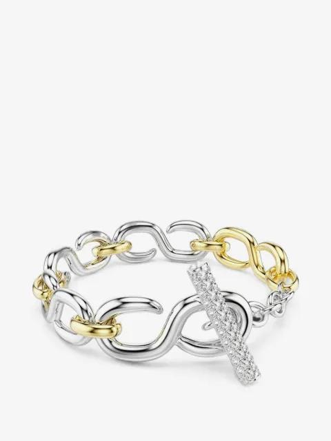 Dextera crystal-embellished chain-link bracelet by SWAROVSKI