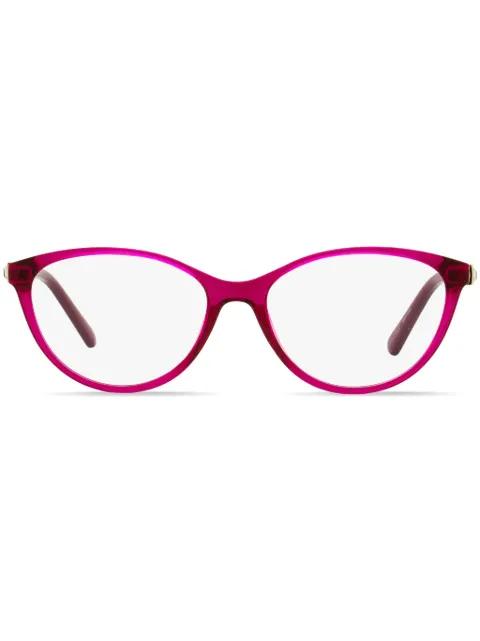 5415 oval-frame crystal glasses by SWAROVSKI EYEWEAR
