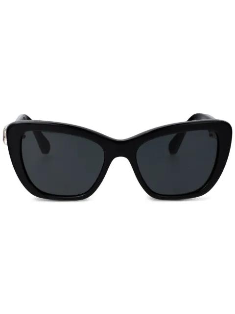 cat-eye crystal-embellished-arm sunglasses by SWAROVSKI EYEWEAR