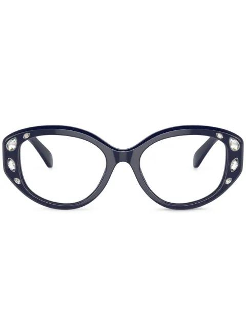 crystal-embellished cat-eye glasses by SWAROVSKI EYEWEAR