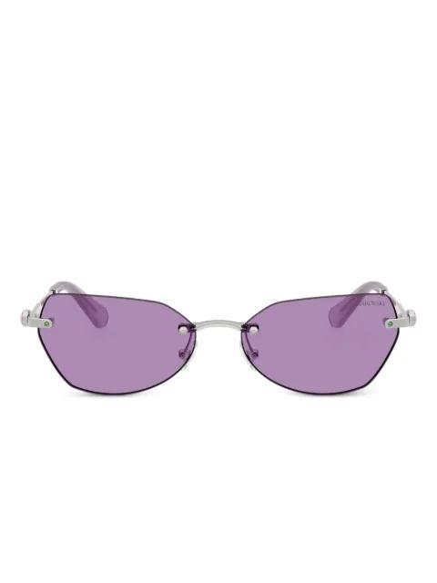 crystal-embellished rimless sunglasses by SWAROVSKI EYEWEAR