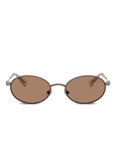 oval-frame sunglasses by SWAROVSKI EYEWEAR