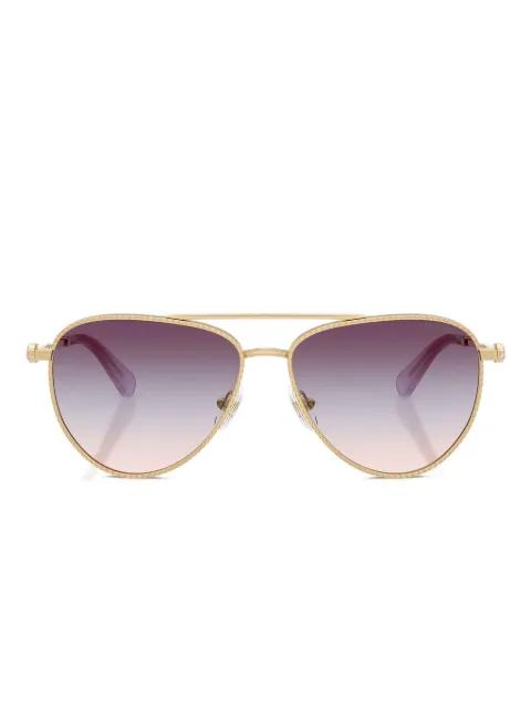 pilot-frame sunglasses by SWAROVSKI EYEWEAR