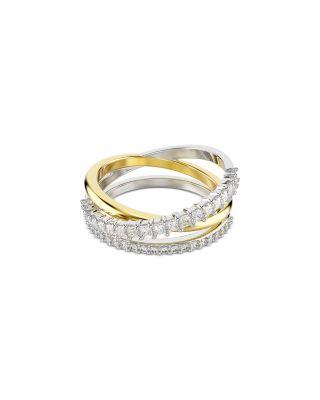 Hyperbola Crystal Multi Row Ring by SWAROVSKI