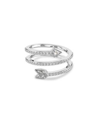 Idyllia Crystal & Cubic Zirconia Arrow Wrap Ring by SWAROVSKI