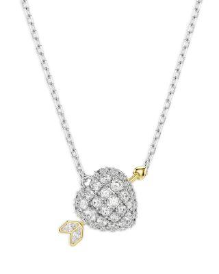 Idyllia Crystal & Cubic Zirconia Heart Arrow Pendant Necklace by SWAROVSKI