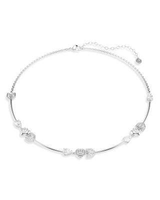 Idyllia Cubic Zirconia Heart & Arrow Collar Necklace by SWAROVSKI