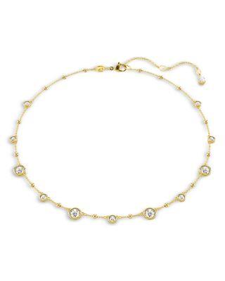 Imber Scattered Round Cut Necklace by SWAROVSKI