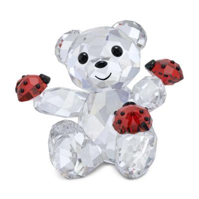 Kris Bear Collection Good Luck Bear Crystal Figurine by SWAROVSKI