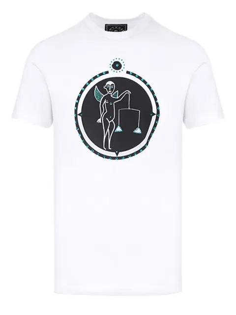 Libra-print T-shirt by SWAROVSKI