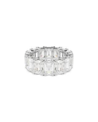 Matrix Crystal Eternity Band Ring by SWAROVSKI