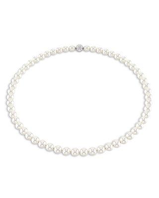 Matrix Crystal Imitation Pearl Necklace by SWAROVSKI